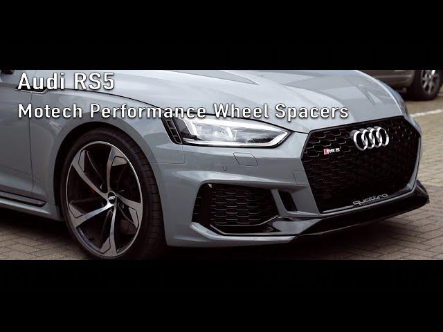 Brand New Audi RS5 with Motech Performance Wheel Spacers