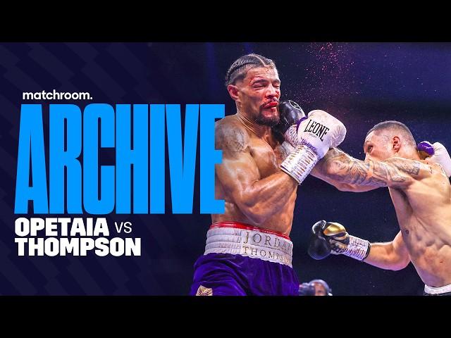 Relive Jai Opetaia's Destructive Display Over Jordan Thompson | Opetaia Vs Thompson Full Fight