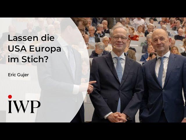 Eric Gujer: Lassen die USA Europa im Stich? Die Präsidentschaftswahlen und der neue Isolationismus.