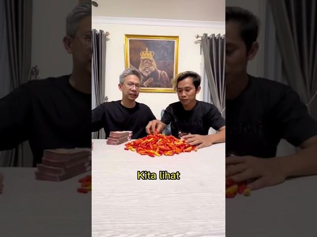 Mukbang cabe dengan pak yudis