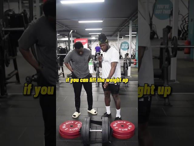100kg + Dumbell deadlift challenge #fitness #mattdoesfitness  #gymmotivation