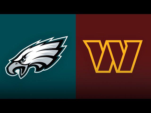 Eagles vs Commanders Live Stream, Play by Play, and Reaction!