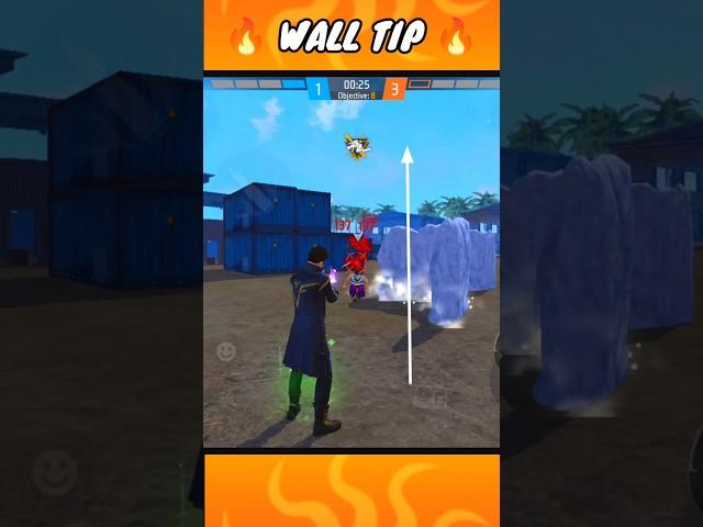 Super Fast Gloo Wall Tip  #freefire #oneshotindia #shorts