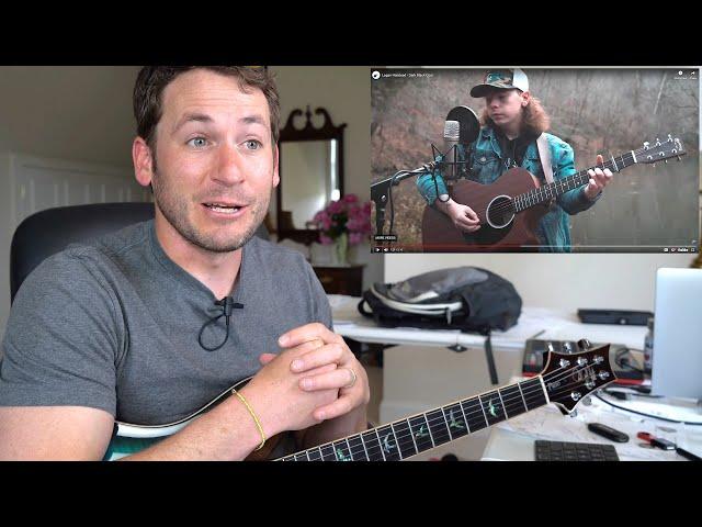 Guitar Teacher REACTS: Logan Halstead "Dark Black Coal" 4K