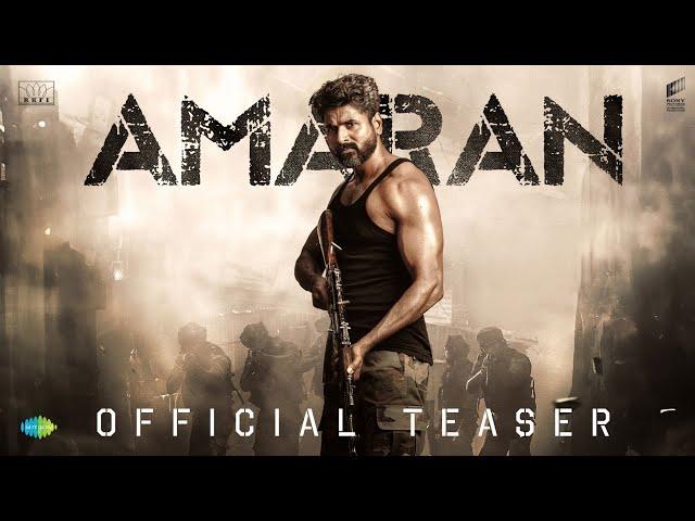 Amaran - Official Teaser | Sivakarthikeyan | Rajkumar | GV Prakash | Kamal Haasan | R. Mahendran