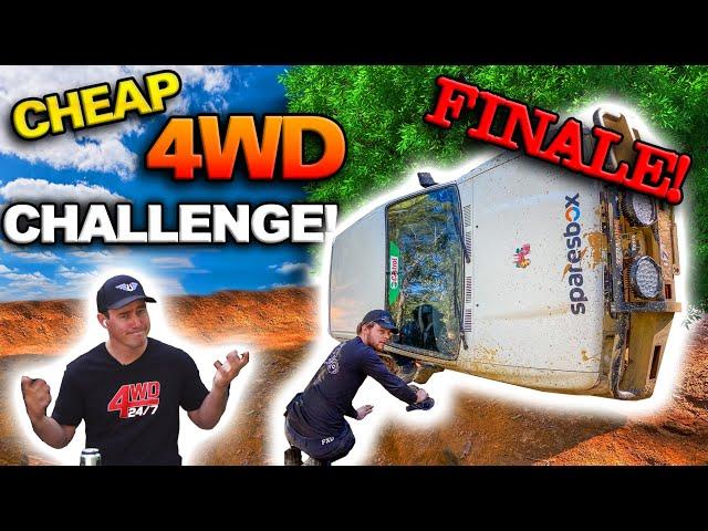 BUSH MECHANIC FINALE - WHO WINS!? Jock rolls it, did Shaun finish? Our biggest 4WD Fail yet!