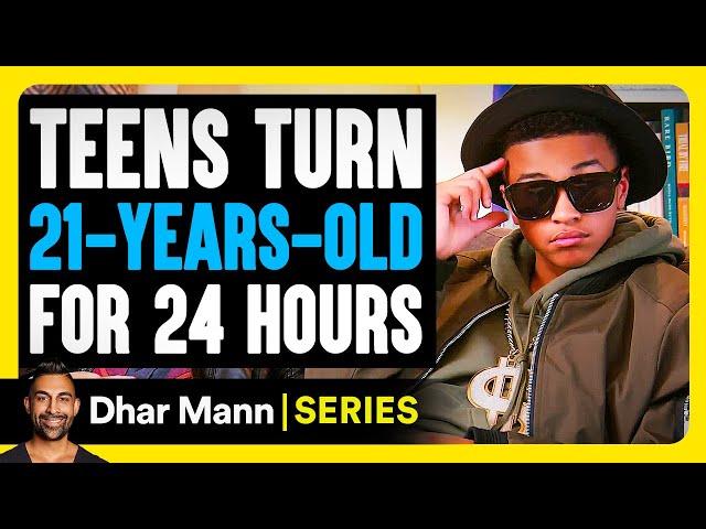 Jay's World S2 E01: Teens TURN 21-YEARS-OLD For 24 Hours | Dhar Mann Studios