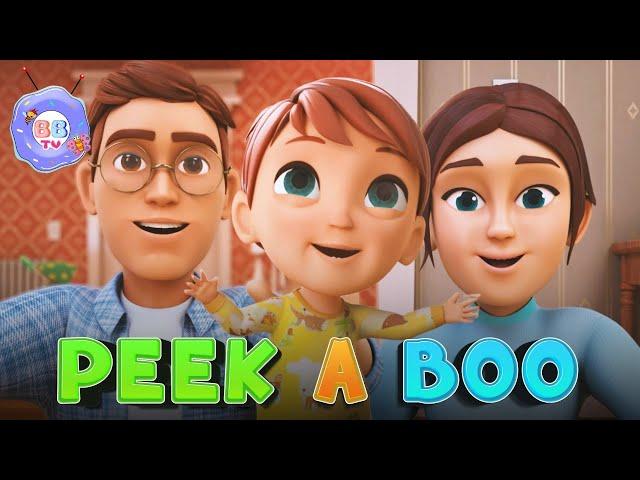 Peek A Boo Song | Nursery Rhymes & Kids Songs |  @BBTVKIDS