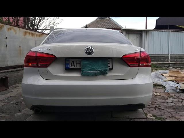 Желтые повороты на Passat b7 usa ( Passat NMS )