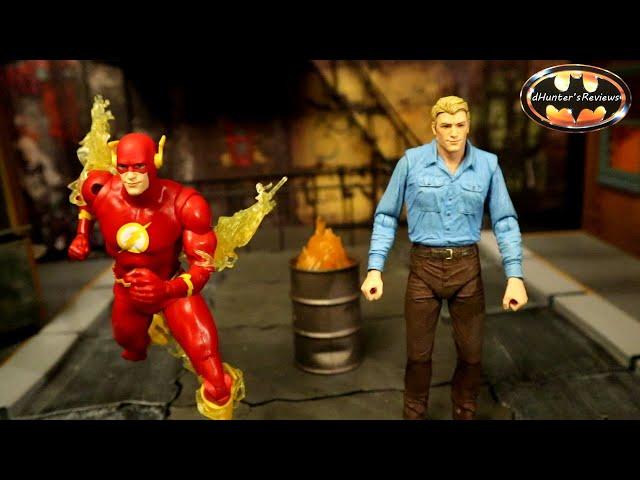 McFarlane DC Multiverse Barry Allen Unmasked Flash Flashpoint Collect To Build Cyborg Figure Reviwe