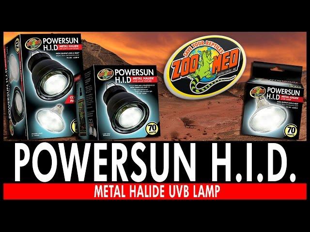 Zoo Med PowerSun® H.I.D. Metal Halide UVB Lamp