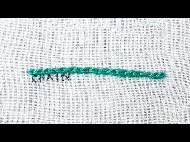 How to do a Chain Stitch