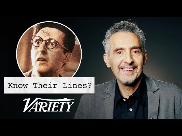 Does John Turturro Know His Lines?