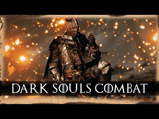 Skyrim Dark Souls Themed Combat | Brutalizing The Forsworn Camp (Modded Gameplay 2022)