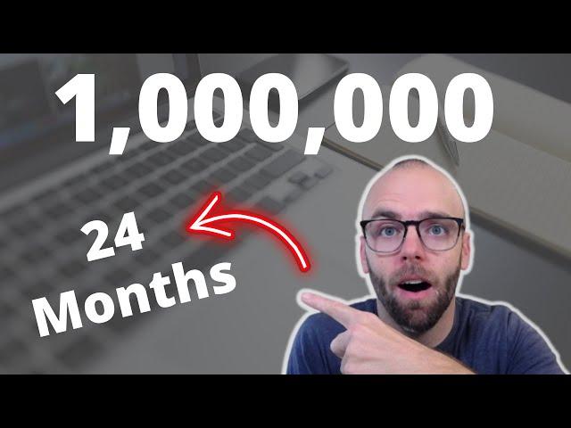 I MUST GET 1,000,000 Monthly Page Views in 24 Months (#1)