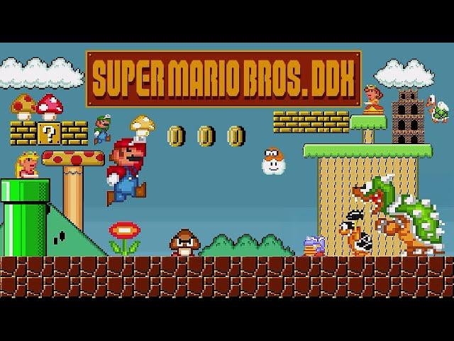 Super Mario Bros. DDX - Full Gameplay