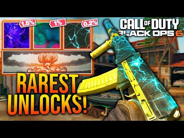 Black Ops 6: The 9 RAREST ITEMS You Can Own! (BO6 RARE Unlocks)