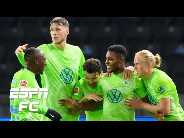 Bote Baku's THUNDERBOLT earns Wolfsburg a draw vs. Hertha Berlin | ESPN FC Bundesliga Highlights