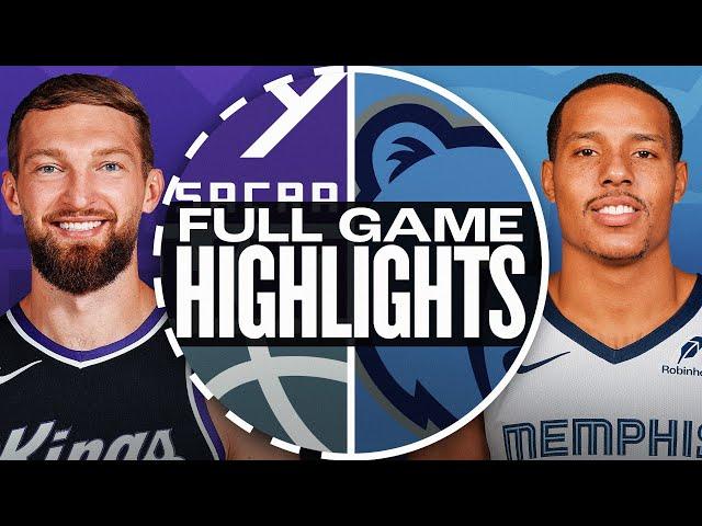 KINGS at GRIZZLIES | FULL GAME HIGHLIGHTS | December 5, 2024