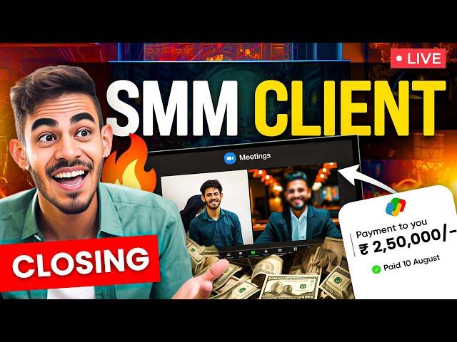 Earn Money with Social Media Agency - Client Closing Trick SMMA | Aryan Tripathi