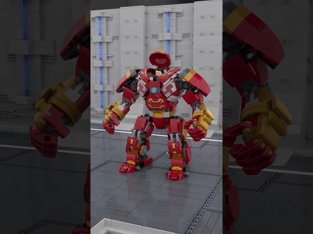 LEGO 76247 The Hulkbuster Satisfying Speed Build #lego #legomecha