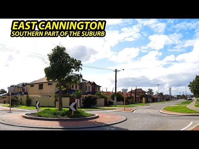 EAST CANNINGTON Part 2, Perth, Western Australia (Walking Around the Southern Part of the Suburb) 4K