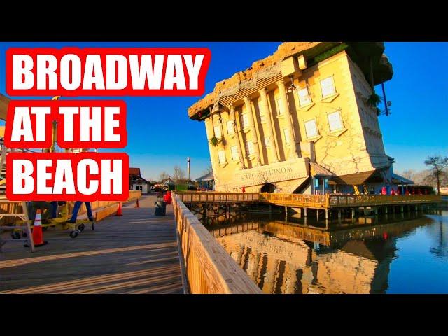 BROADWAY AT THE BEACH TOUR | WHAT'S OPEN/CLOSED IN MARCH/APRIL | MYRTLE BEACH, SC