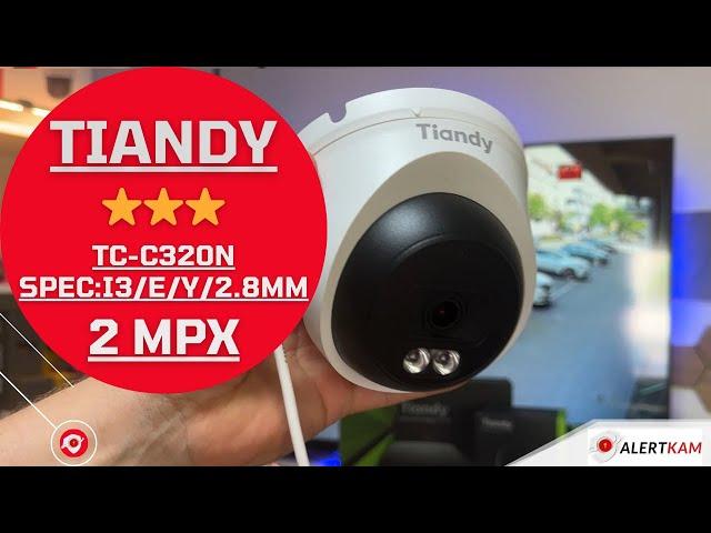 TC-C320N SPEC:I3/E/Y/2.8MM Test kamera 2 MPX  Dzień/Noc Timelaps Tiandy