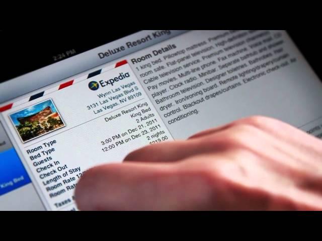 Expedia.com Hotels App for iPad and Android Tablets