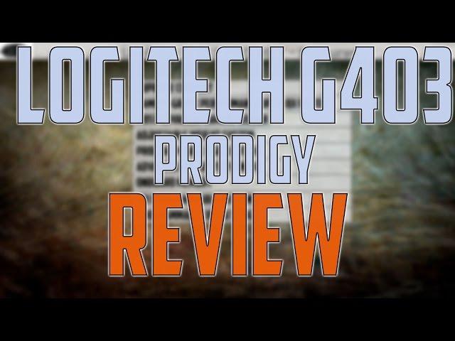 LOGITECH G403 PRODIGY REVIEW & Best Settings / GAMING MOUSE for OVERWATCH, DOTA 2, WOW LEGION, BF1