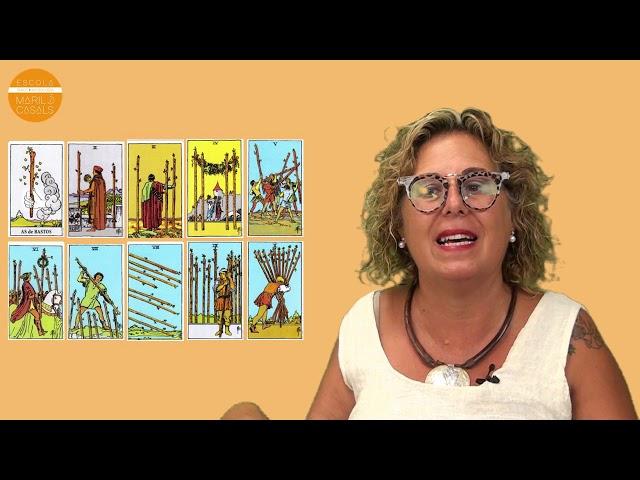 Aprender Tarot es fácil: Cuento de Bastos. Explicación sencilla del palo de Bastos.