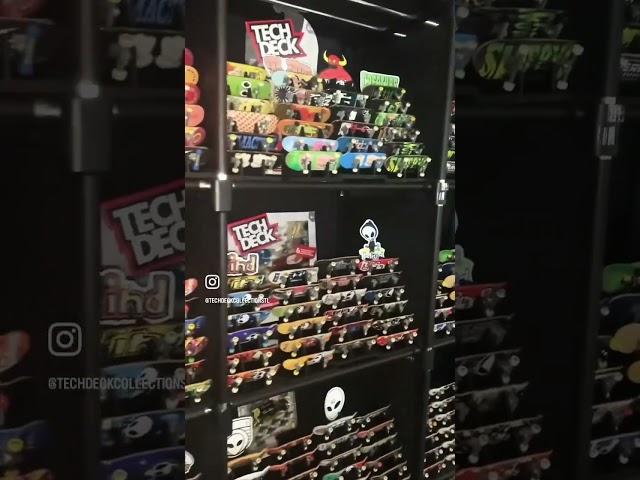 Largest Tech Deck Collection #techdeckcollection #fingerboards #skate #collection @TechDeckVideos