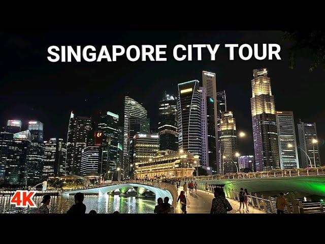 Singapore City Tour | Marina Bay | Marina Bay Sands | Singapore Christmas 2023