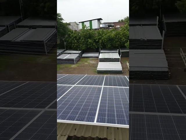 Solar Panel installation at PVC Pipe Manufacturing Plant-Kiran Pipe Industries!
