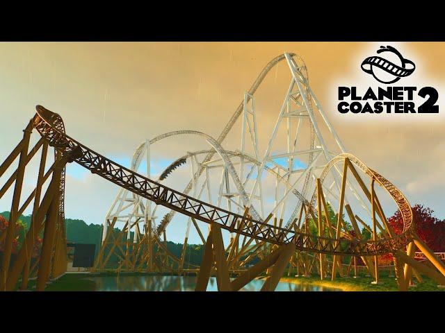 Building The MOST Realistic Hyperia Recreation! - Planet Coaster 2