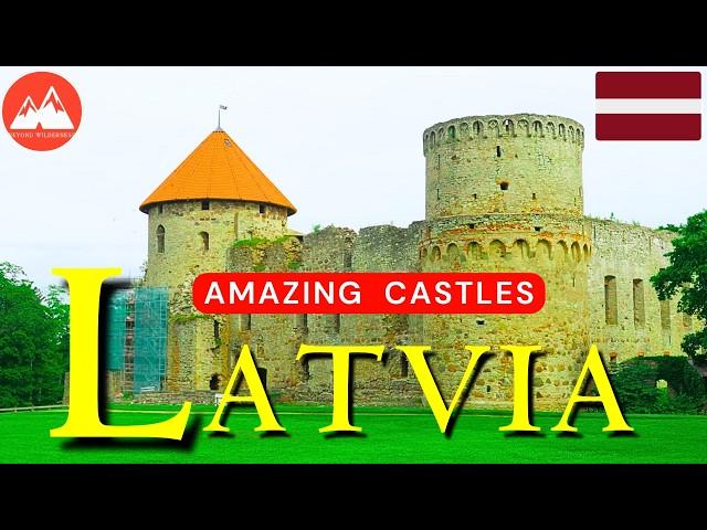 Beautiful Castles in Latvia | The Most Amazing Places in Latvia |  Travel Video 4K