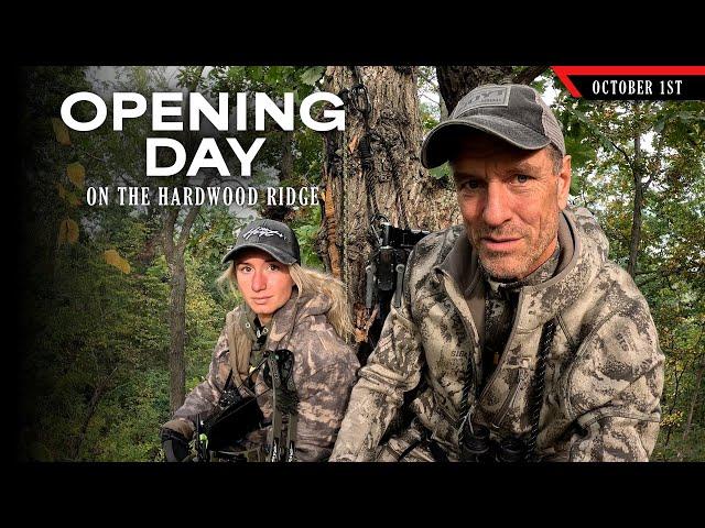 Opening Day on the Hardwood Ridge | Bowhunting Whitetails w/ Bill Winke