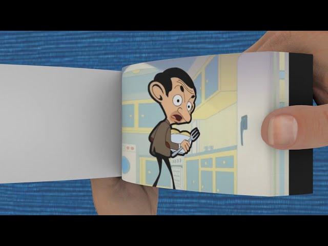 Mr. Bean Flipbook: Guaranteed Laughter with Animated Drawings!