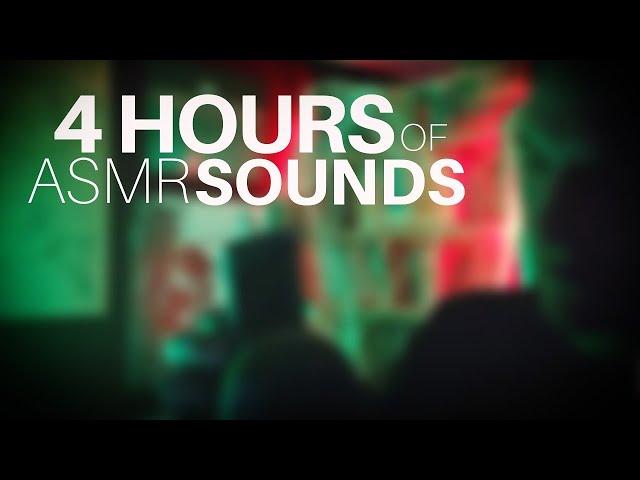 4 hours of ASMR sounds for sleep and relaxation