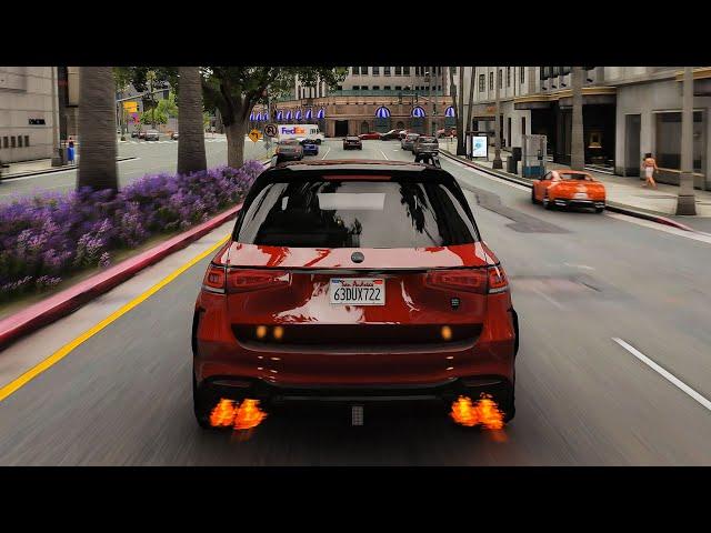 GTA 5 Photorealistic Graphics Enhancement With Real Life Traffic Mod Gameplay On RTX4090 4K60FPS