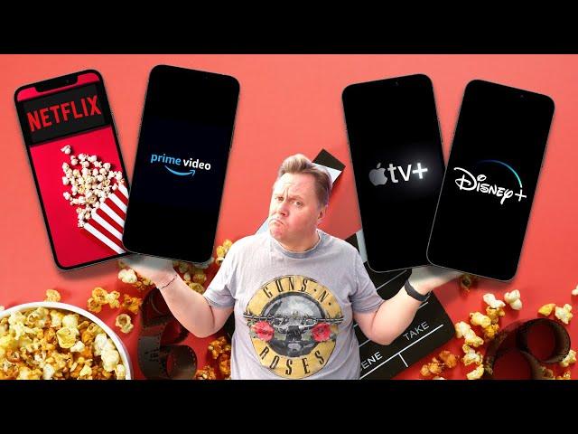 Netflix Vs Amazon Prime vs Apple TV vs Disney plus