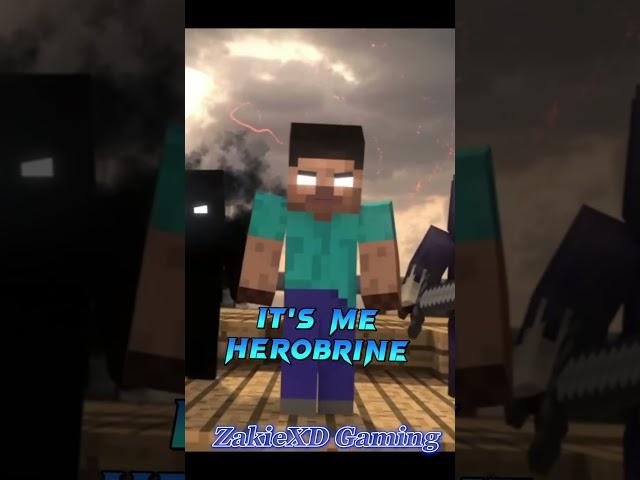 Herobrine Brothers Vs Entity 303 | #shorts #zakiexdgaming #despacito