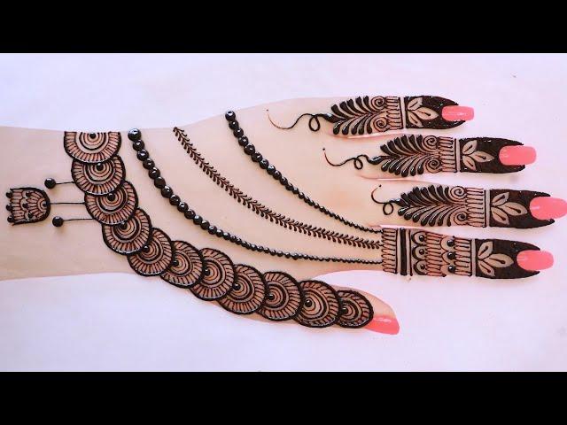 Stylish Easy Mehandi design Front hand Mehndi design|Simple Mehandi ka design|Mehndi designs|Mehandi