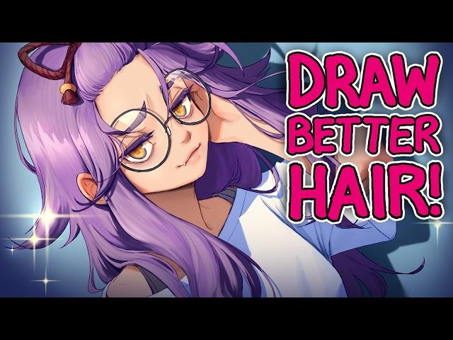 How to draw hair