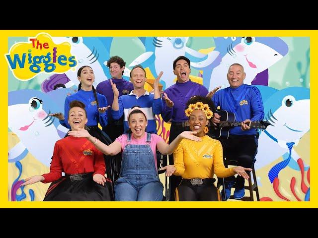 Baby Shark  The Wiggles feat.  Ms Rachel  Preschool Sing Along Nursery Rhyme for Toddlers