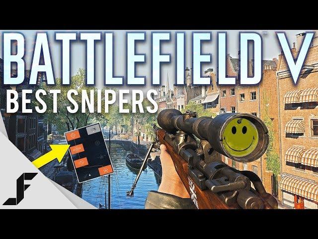 Battlefield 5 Best Sniper Rifles and Skill Trees!