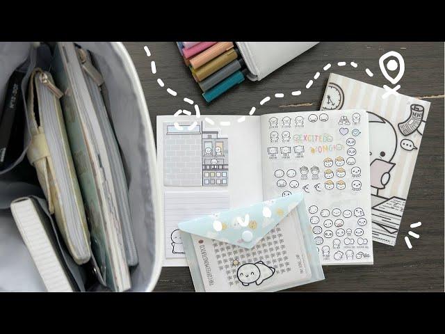 What's In My Travel Journal & Planner Supplies Bag | NYC Stationery Fest