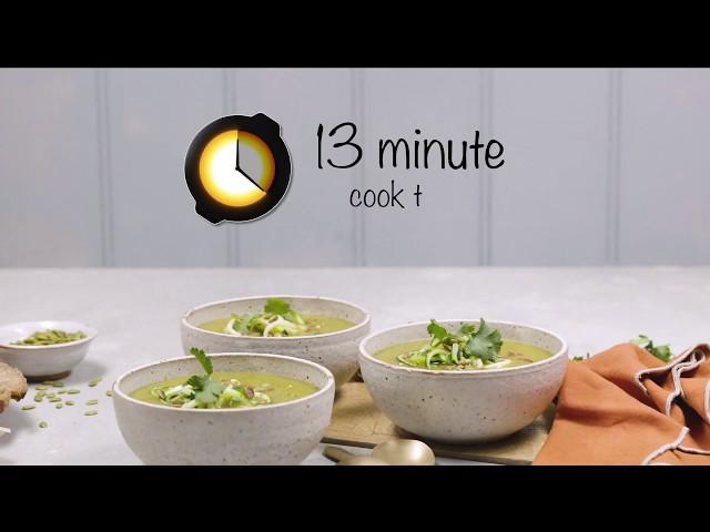 How to make Healthy Zucchini Soup in 13 minutes with Crockpot® Express XL Pressure Multicooker