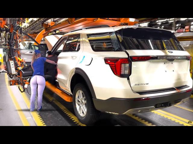 Most Advanced US Ford Factory Producing 2025 Explorer: Top-Secret Manufacturing process [Chicago]