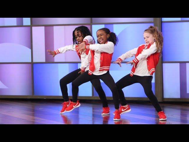 A Terrific Dancing Trio Performs!